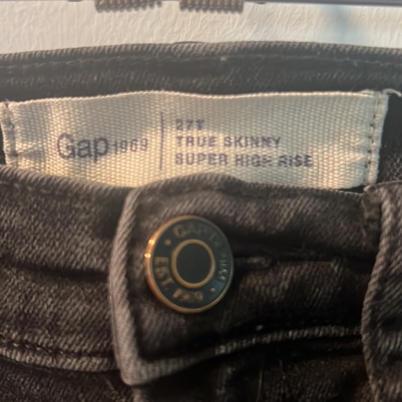 GAP 1969 - 27 Tall - TRUE SKINNY SUPER HI RISE - Picture 5 of 6